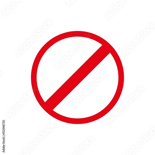Free Download Prohibit vector icon - GFXLoad