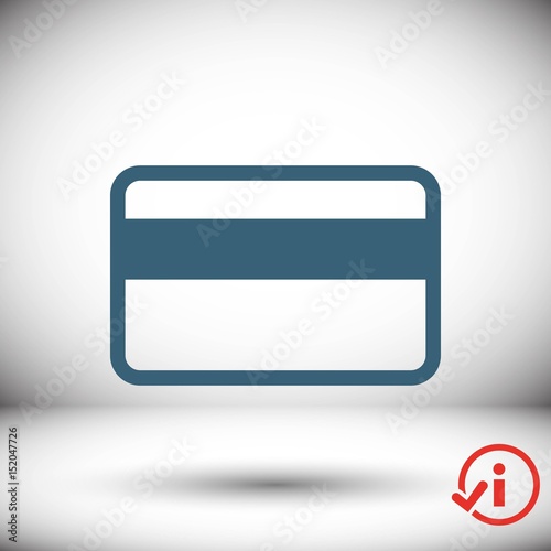 Free Download card credit  icon stock vector illustration flat design - GFXLoad