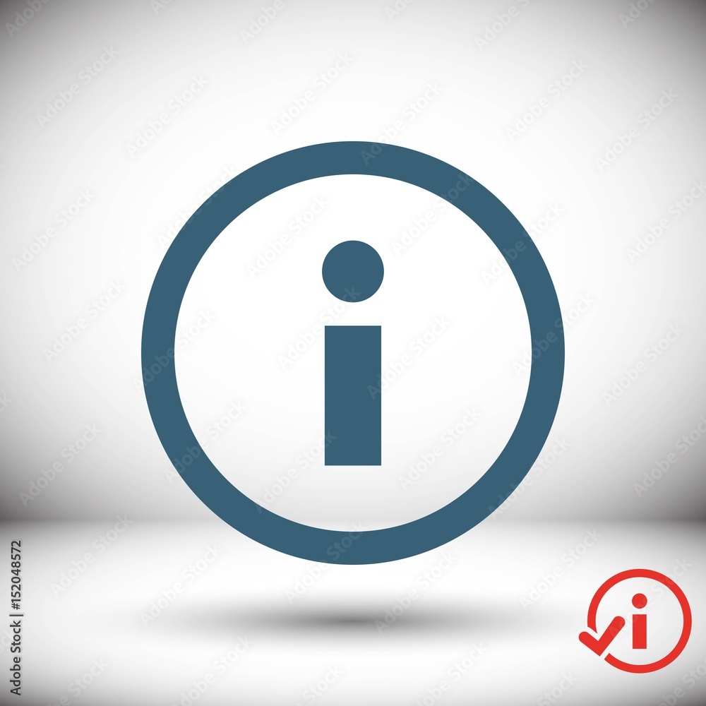 info icon stock vector illustration flat design info icon stock vector illustration flat design
