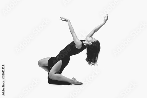 Beautiful modern dancer girl