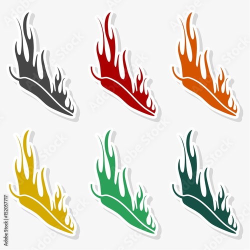 Chili, pepper icon - Illustration