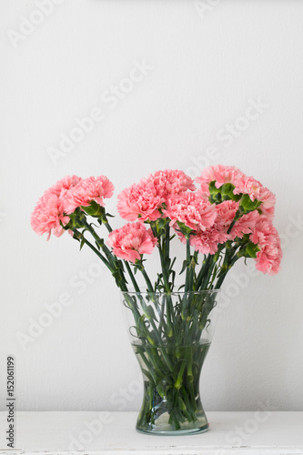 Bouquet of carnation in a glass © NVB Stocker