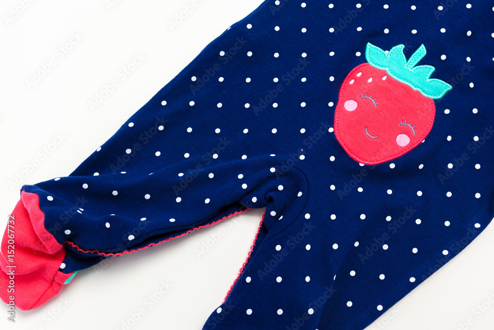 Obraz premium clothes for newborn on table