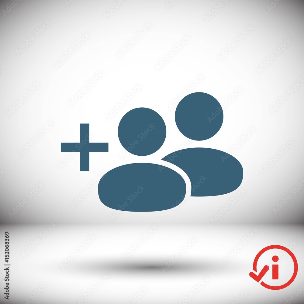 Man icon stock vector illustration flat design Man icon stock vector illustration flat design