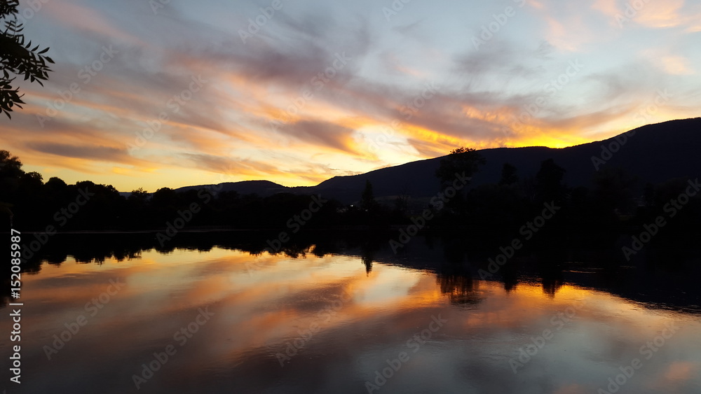 Fototapeta premium sonnenuntergang / sunset