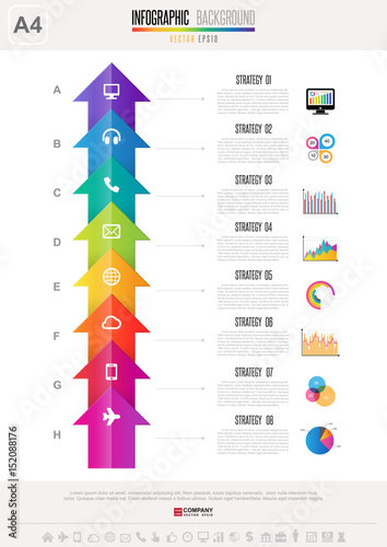 Infographics design template