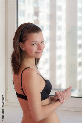 Portrait of a cheerful girl Free Download Portrait of a cheerful girl - GFXLoad