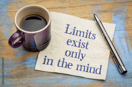 Limits exist only in the mind