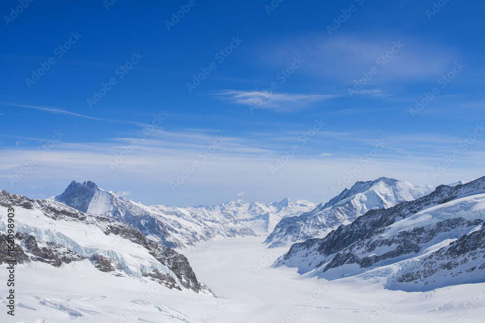 Swiss mountain, Jungfrau, jungfraujoch , Switzerland, public view point