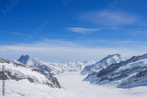 Swiss mountain, Jungfrau, jungfraujoch , Switzerland, public view point © gritsalak