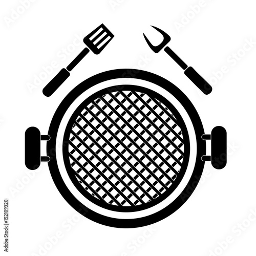 Barbecue Icon Vector.