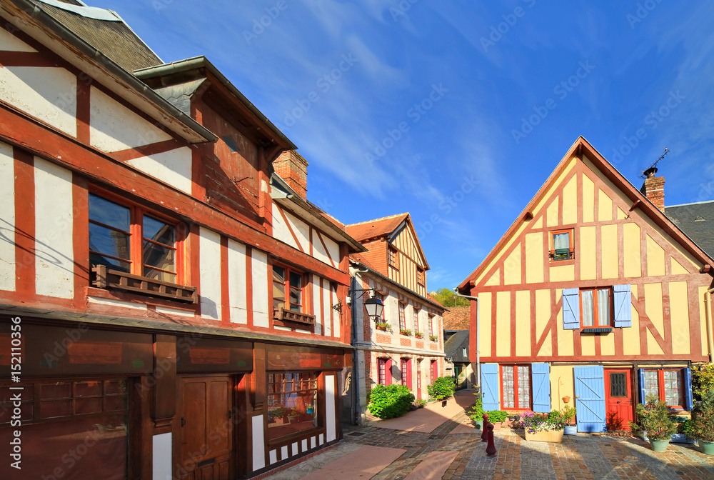 La bouille, Village de Seine maritime, Normandie