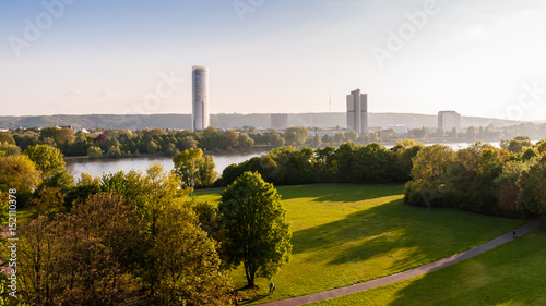 Bonn aus der Vogelperspektive; Nordrhein-Westfalen photo