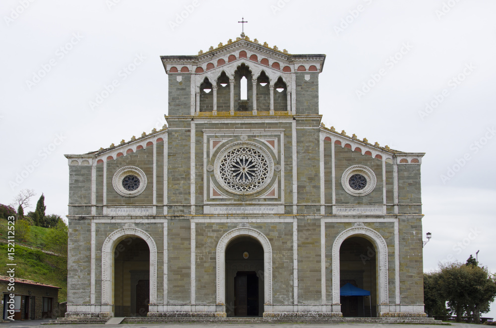Basilica di Santa Margherita in Cortona, Italy