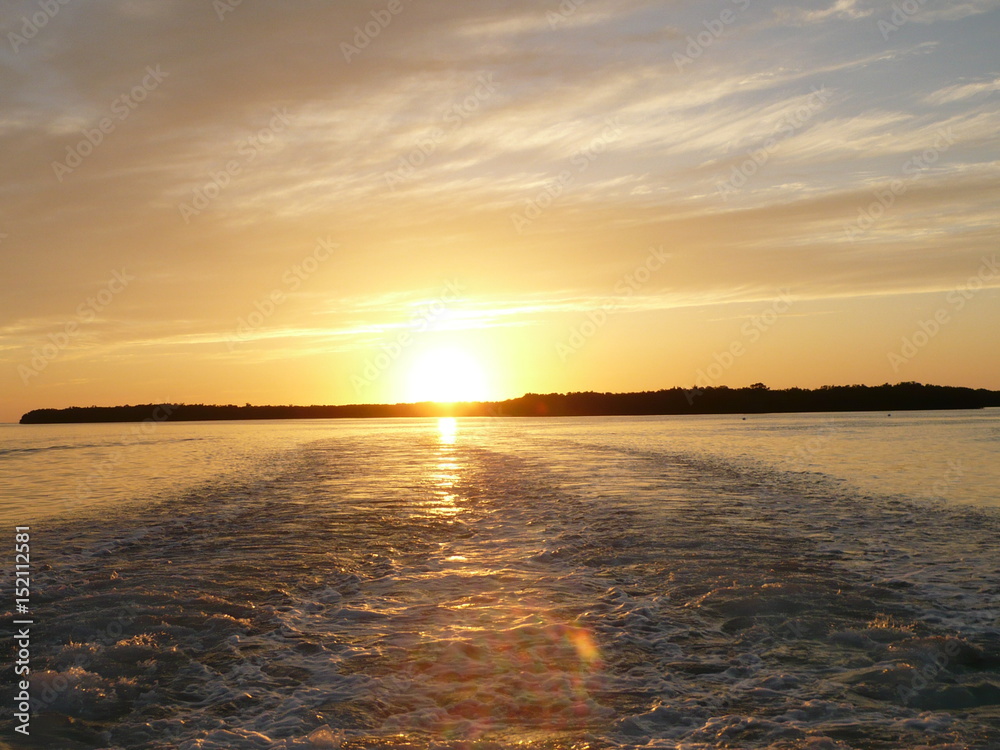 Amazing sunset in Florida