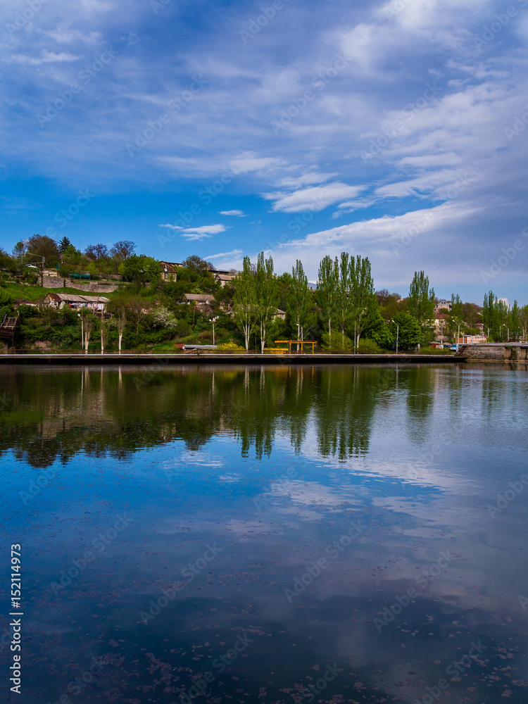 Beautiful lake landscape, Armenia Beautiful lake landscape, Armenia