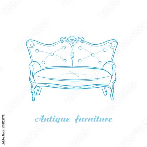 Antique sofa