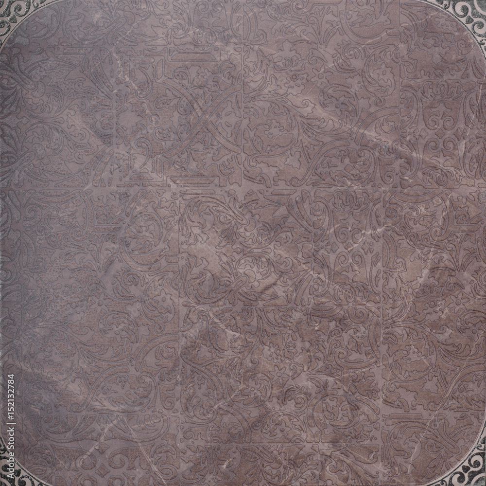 Fototapeta premium Tile, abstract, dirty background