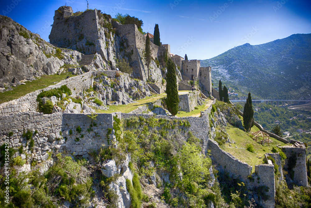 Klis fortress near Split, Croatia
