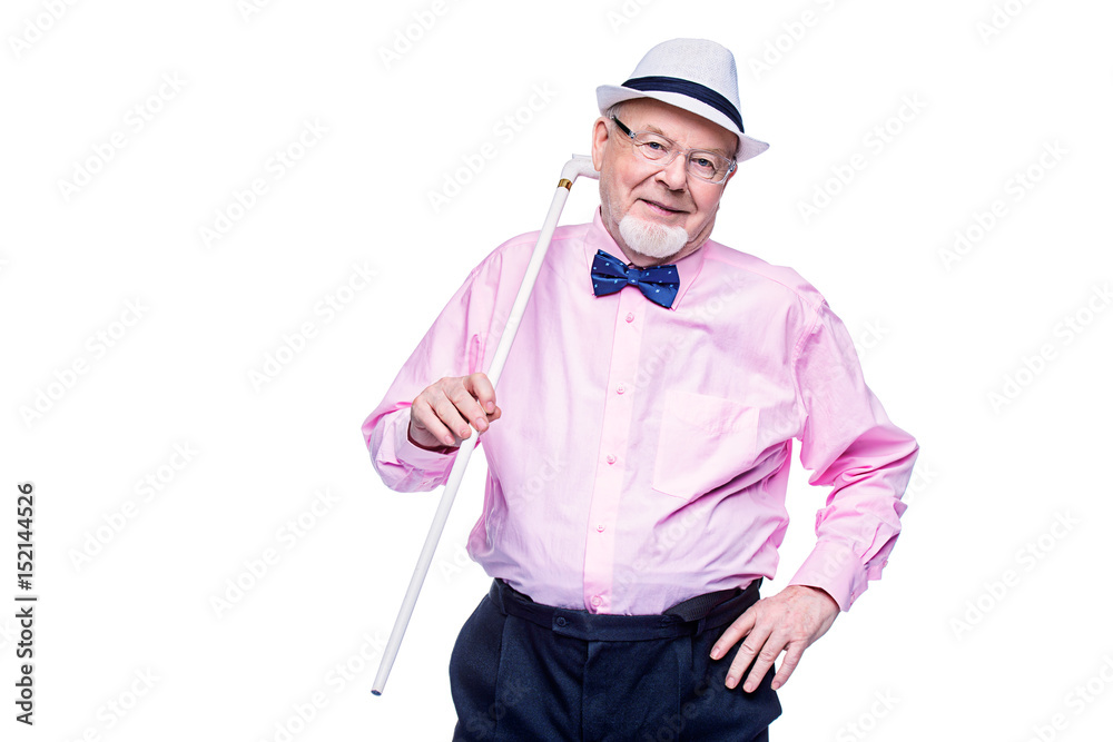 elegant old man elegant old man
