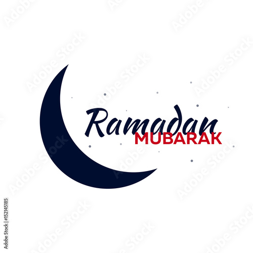 Emblem for Ramadan. Ramadan Kareem. Vector illsutration. photo