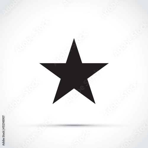 3d star shape icon