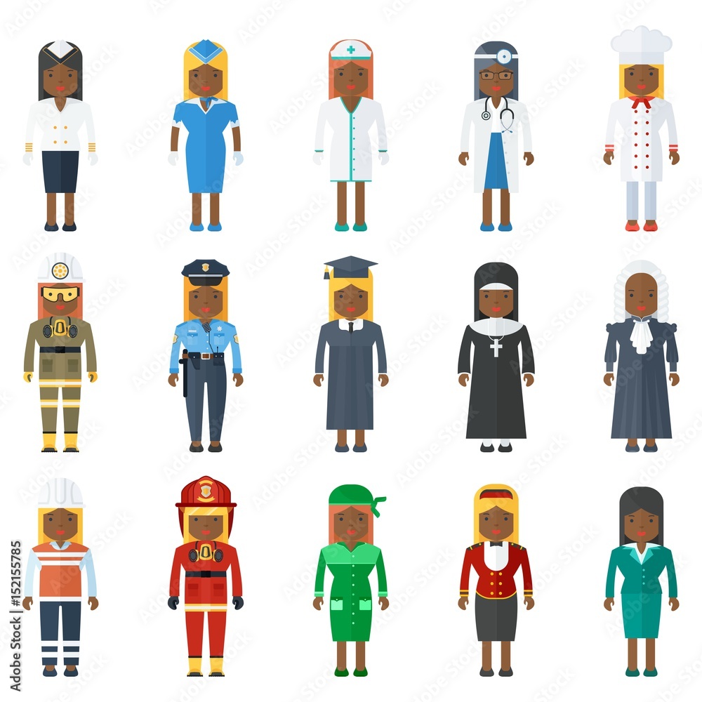 profession african woman profession african woman