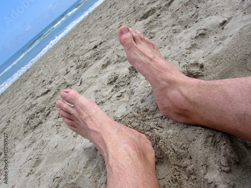 Relax in spiaggia - piedi