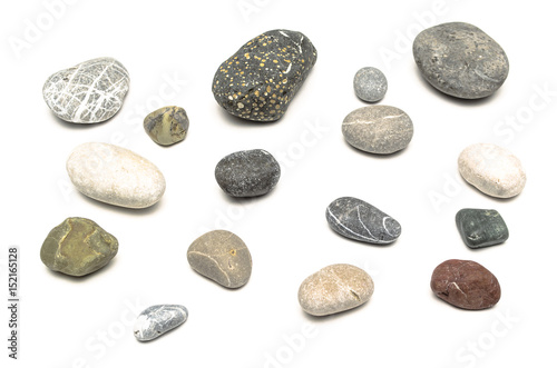 Pebbles isolated.