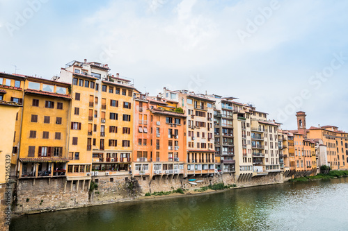Sur les quais de l'Arno à Florence