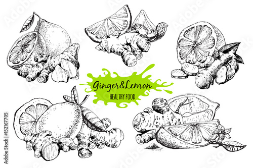 Ginger and lemon