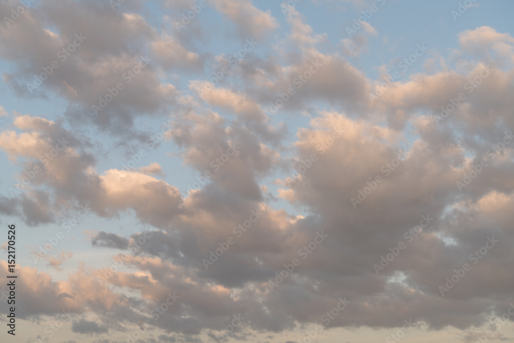 Sunset Sky and Clouds