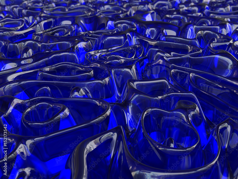 Fototapeta premium Abstract wave surface