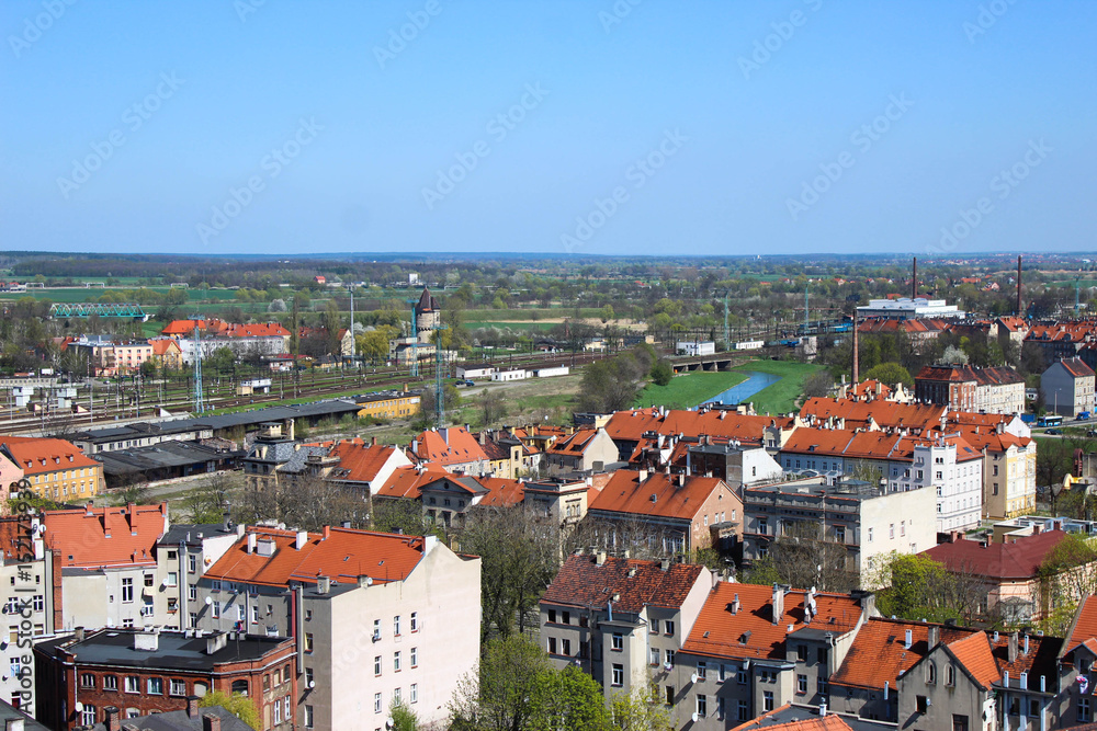 Legnica, Poland cityscape