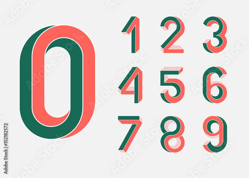 Impossible Geometry numbers photo