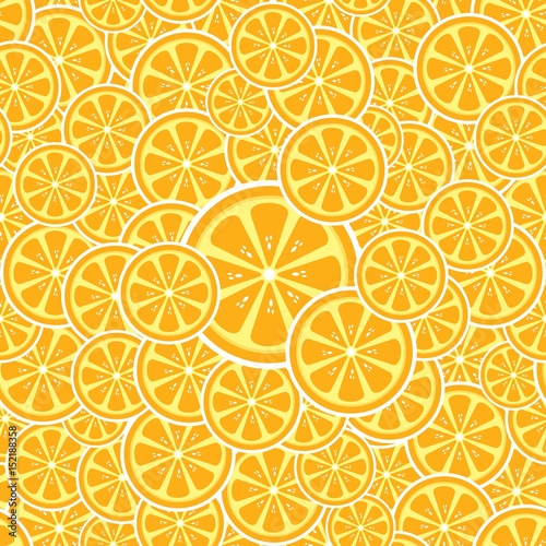 Orange Fruit Pattern