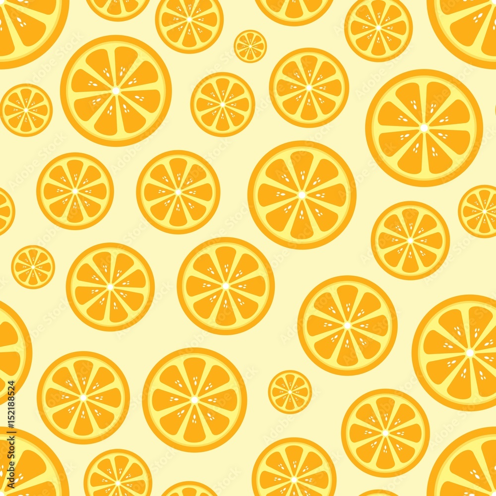 Orange Fruit Pattern Orange Fruit Pattern