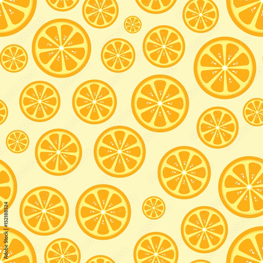 Orange Fruit Pattern