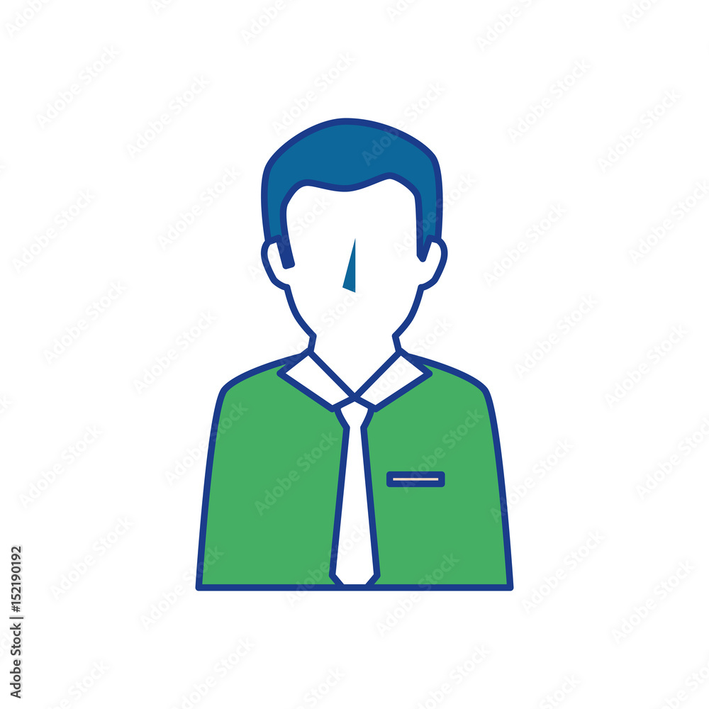 man avatar icon over white background. colorful design. vector illustration man avatar icon over white background. colorful design. vector illustration