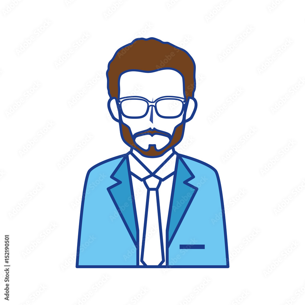 man avatar icon over white background. colorful design. vector illustration man avatar icon over white background. colorful design. vector illustration