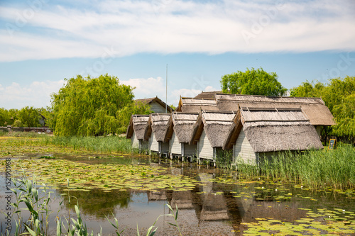 Landscape in Danube Delta, Romania.
