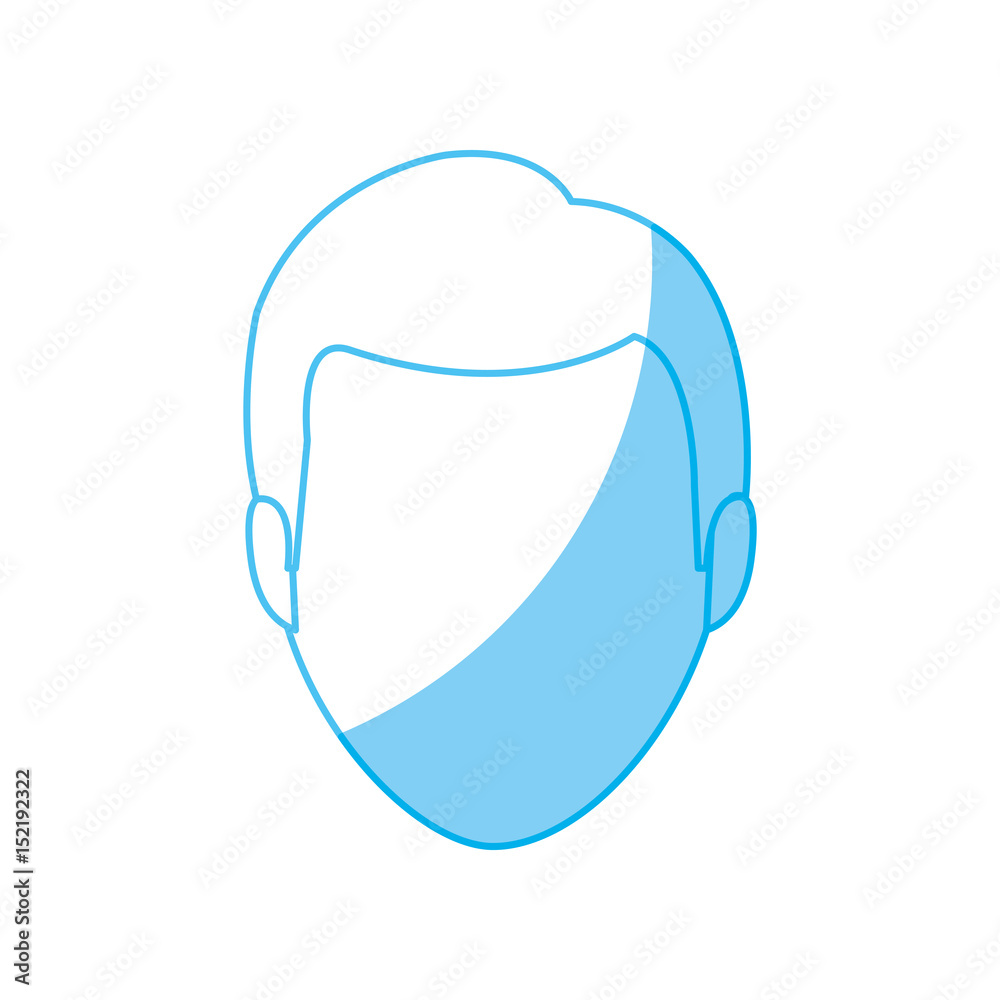 man avatar icon over white background. vector illustration man avatar icon over white background. vector illustration