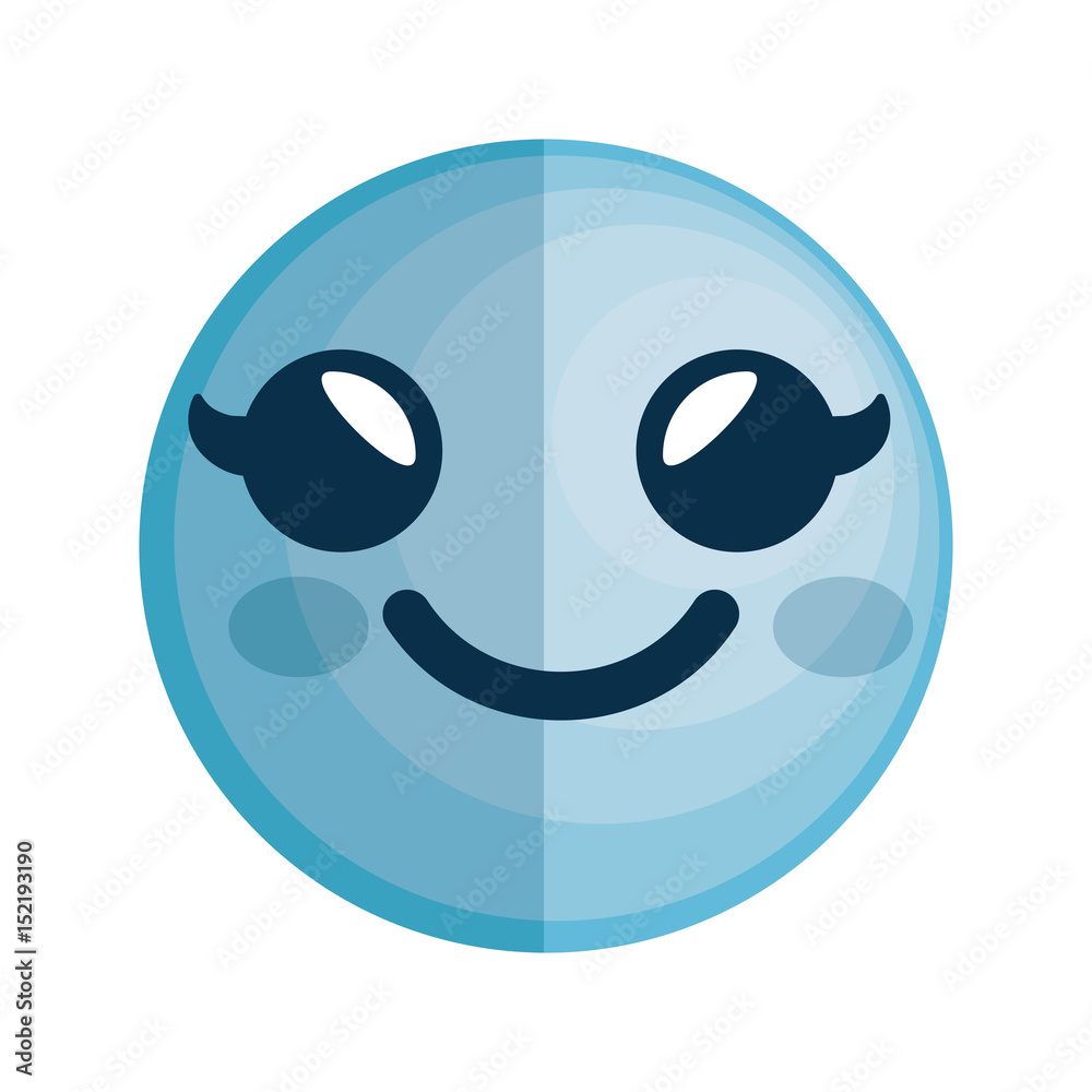 happy cartoon face icon over white background. colorful design. vector illustration happy cartoon face icon over white background. colorful design. vector illustration