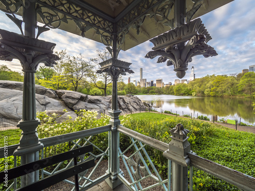 Canvas Print Ladies Pavillion in Central Park