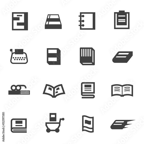 Book Business Icon Logo Vector