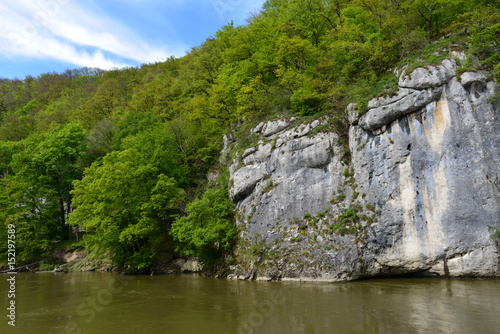 Donaudurchbruch bei Weltenburg in NIederbayern
