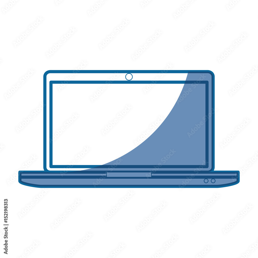 laptop computer icon over white background. vector illustration laptop computer icon over white background. vector illustration