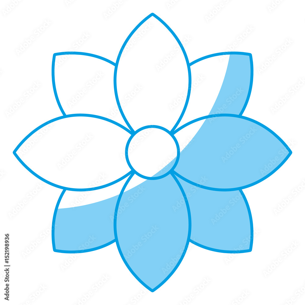 beautiful flowers icon over white background. vector illustration