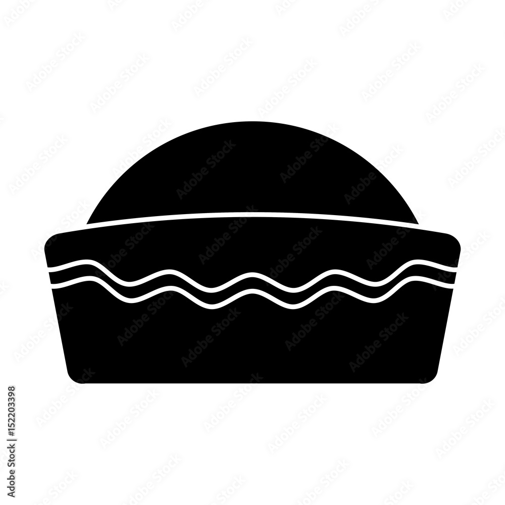 birthday cake icon over white background. vector illustration birthday cake icon over white background. vector illustration