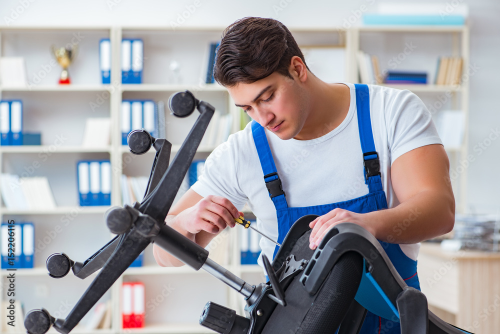 Furniture repair and assembly concept